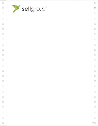 Papier Komputerowy z Logo - Przy Zamówieniu 40 opk