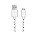 Kabel Micro USB 2.0 A-B M/M 1m Oplot Biały - ESPERANZA