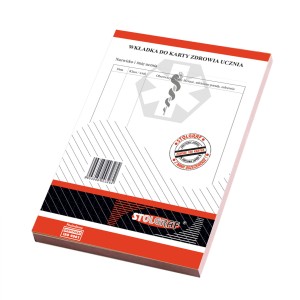 Z-28 Wkładka do karty zdrowia ucznia A5 - STOLGRAF