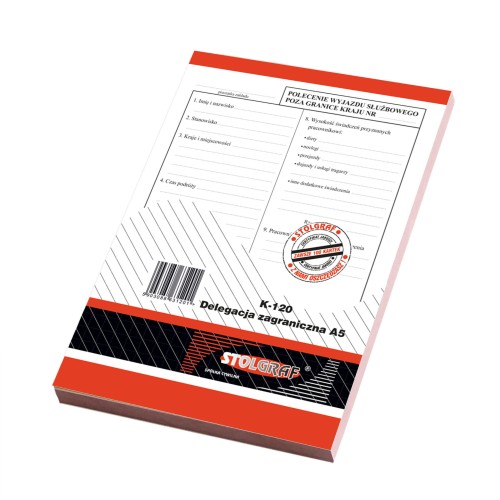 K-120 Delegacja zagraniczna A5 - STOLGRAF