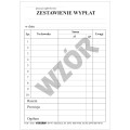 K-39 Zestawienie wypłat A6 - STOLGRAF