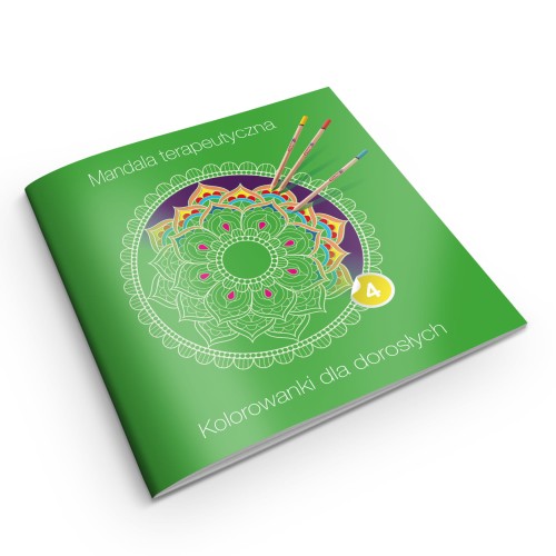 Mandala terapeutyczna zeszyt 4 - kolorowanka dla dorosłych - STOLGRAF