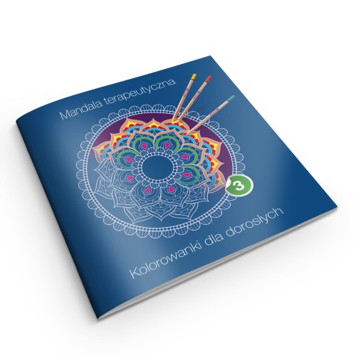 Mandala terapeutyczna zeszyt 3 - kolorowanka dla dorosłych - STOLGRAF
