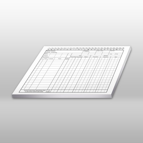 K-45 DRUK karta kontowo-materiałowa K-311 A5 Karton 100 STOLGRAF