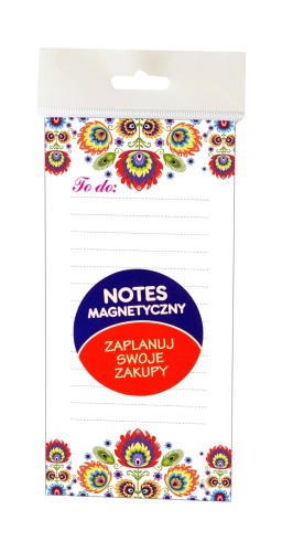 Notes Magnetyczny Wzór 17  / 50 kartek 99 X 210 mm - STOLGRAF