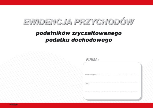 P47 Ewidencja Przychodów Zryczałtowanego Podatku Dochodowego A4  STOLGRAF.jpg