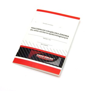 P-21 DRUK Pracownicza Książeczka Zdrowia A6 - STOLGRAF