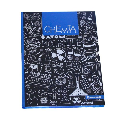 Zeszyt Brulion A5 / 80 Kartek Chemia + Ściąga - DAN-MARK