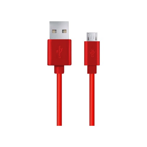 Kabel Micro USB  2.0 A-B M/M 2.0 m Czerwony - ESPERANZA