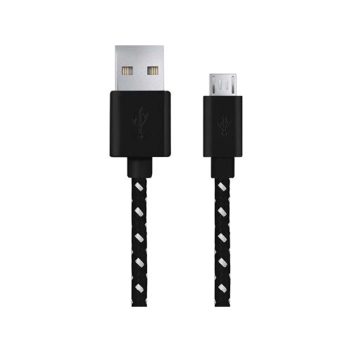 Kabel Micro USB 2.0 A-B M/M 1m Oplot Czarny - ESPERANZA