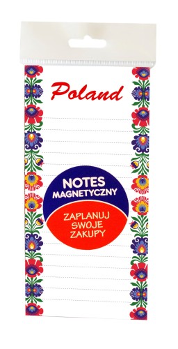 Notes Magnetyczny Wzór 15  / 50 kartek 99 X 210 mm - STOLGRAF
