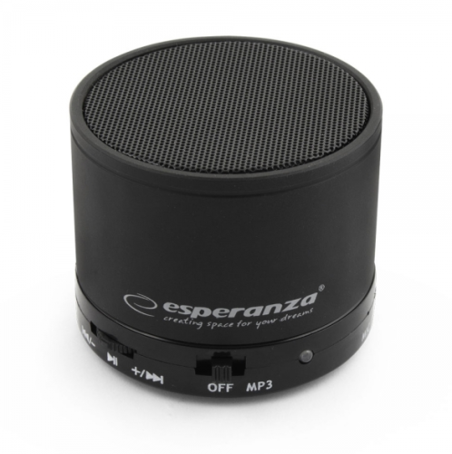 Głośnik Bluetooth Ritmo Czarny - ESPERANZA