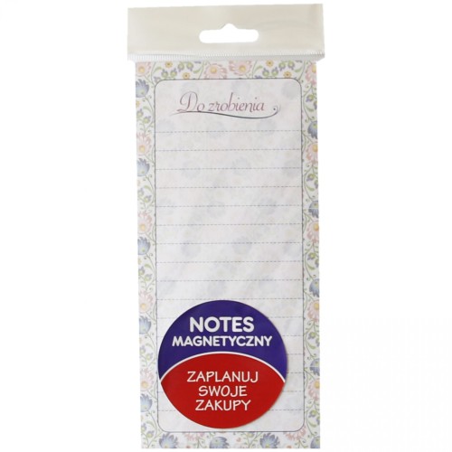Notes Magnetyczny Wzór 14  / 50 Kartek 99 X 210 mm - STOLGRAF